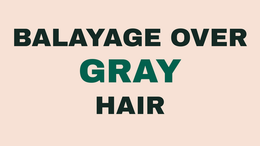Balayage for gray hair coverage at Suri & Noreen, Tequesta FL