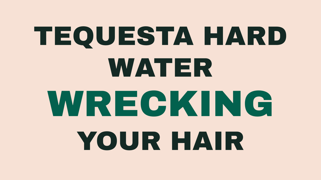 Hard water effects on hair at Suri & Noreen, Tequesta FL.