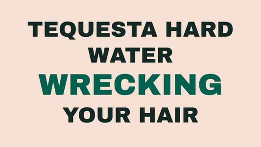 Hard water effects on hair at Suri & Noreen, Tequesta FL.