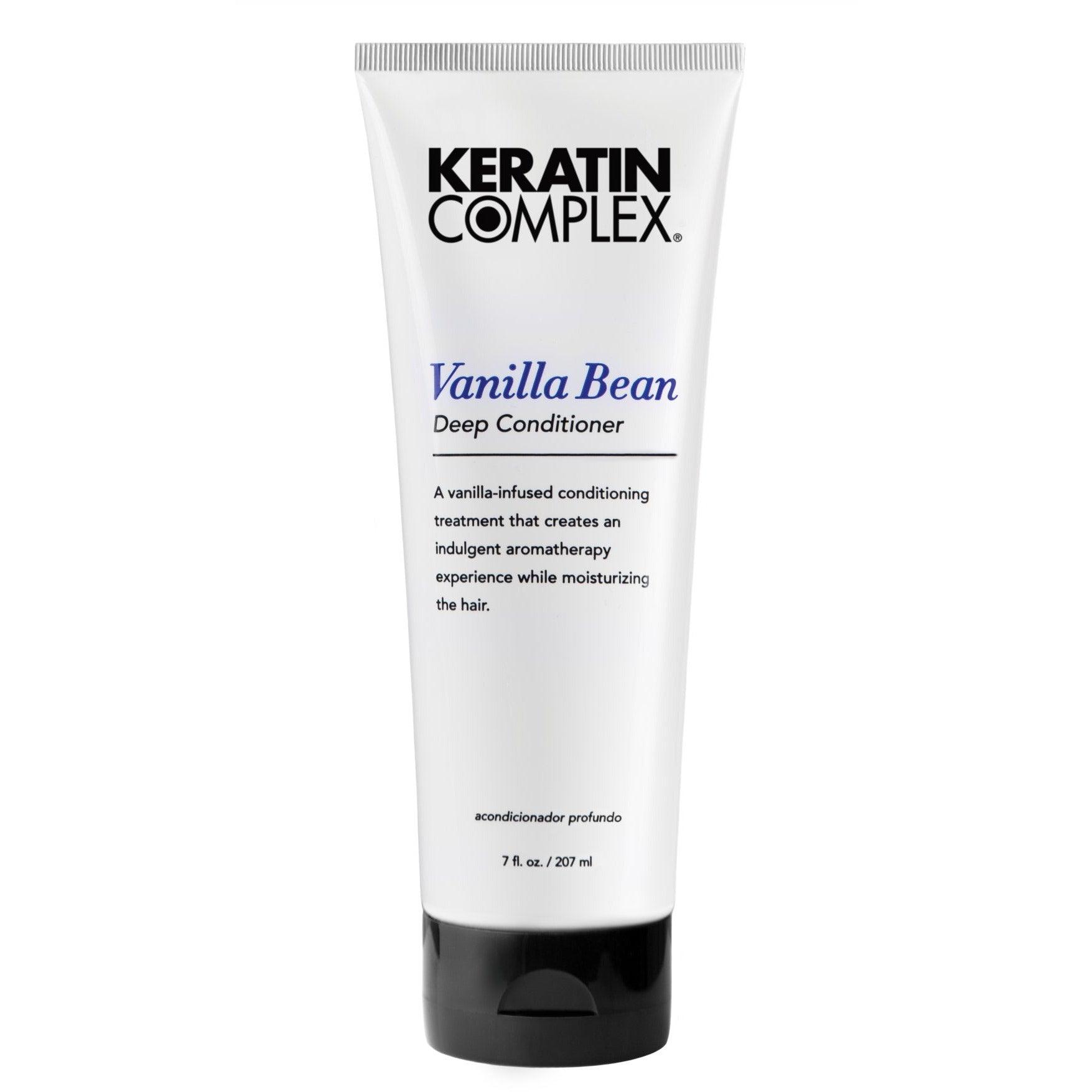 Keratin Complex Vanilla Bean Deep Conditioner | Available at Suri & Noreen Salon, Tequesta FL