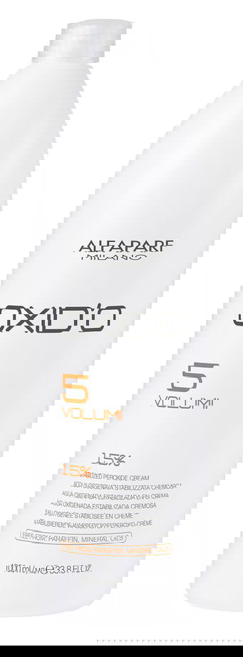 Alfaparf Milano OXID'O Cream Hydrogen Peroxide Developer 33.8 oz - Alfaparf Milano | Available at Suri & Noreen Salon, Tequesta, FL