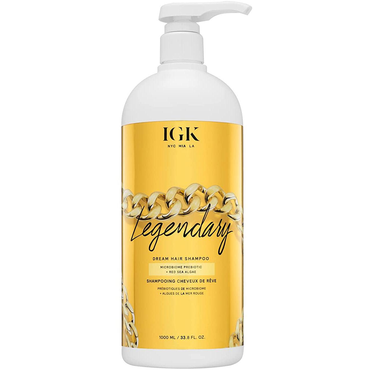 IGK LEGENDARY Dream Hair Shampoo 33.8oz | Available at Suri & Noreen Salon, Tequesta FL