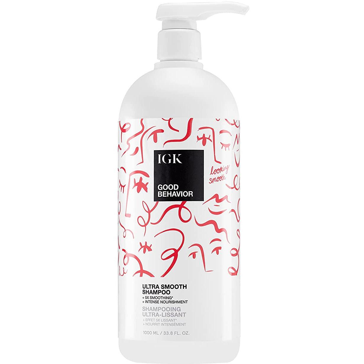 IGK GOOD BEHAVIOR Ultra Smooth Shampoo | Available at Suri & Noreen Salon, Tequesta FL