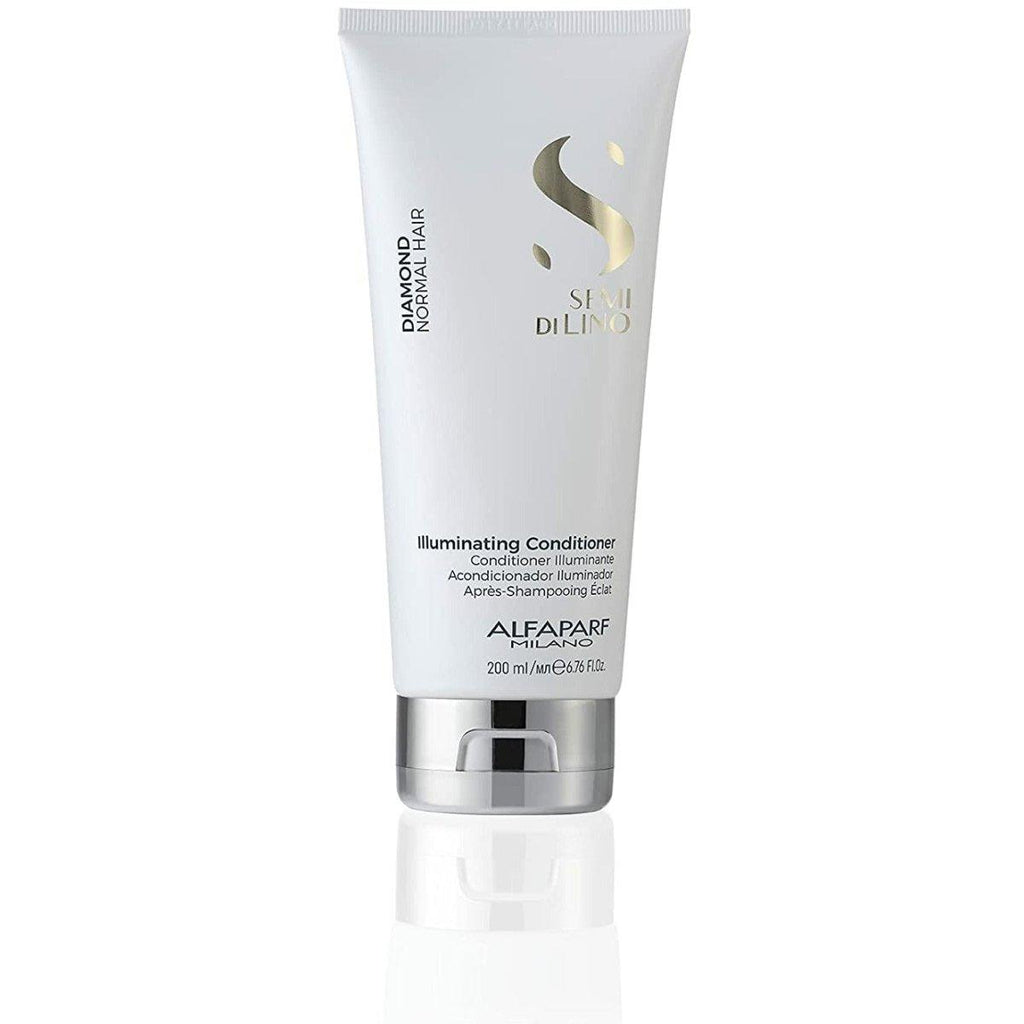 Alfaparf Milano Semi Di Lino Diamond Illuminating Conditioner - Alfaparf Milano | Available at Suri & Noreen Salon, Tequesta, FL