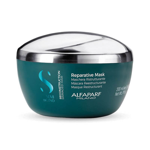 Alfaparf Milano Semi Di Lino Reconstruction Reparative Mask - Alfaparf Milano | Available at Suri & Noreen Salon, Tequesta, FL