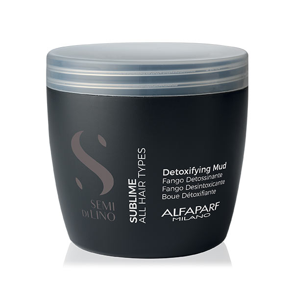 Alfaparf Milano Semi Di Lino Sublime Detoxifying Mud 16.9 oz - Alfaparf Milano | Available at Suri & Noreen Salon, Tequesta, FL