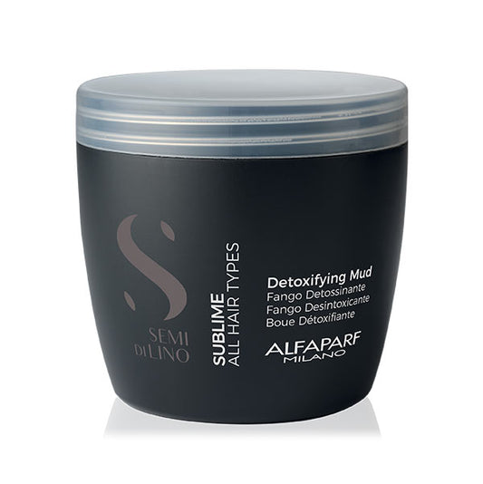 Alfaparf Milano Semi Di Lino Sublime Detoxifying Mud 16.9 oz - Alfaparf Milano | Available at Suri & Noreen Salon, Tequesta, FL