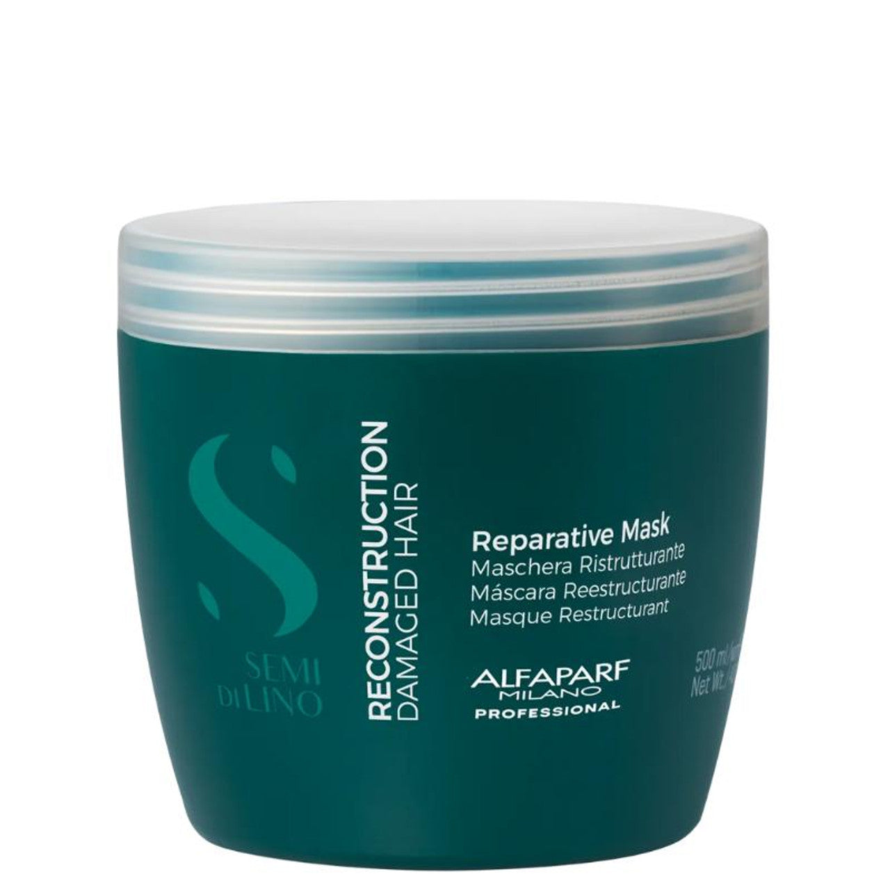 Alfaparf Milano Semi Di Lino Reconstruction Reparative Mask - Alfaparf Milano | Available at Suri & Noreen Salon, Tequesta, FL
