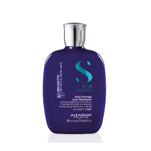 Alfaparf Milano Semi Di Lino Sublime Brunette Anti-Orange Low Shampoo 8.45 oz - Alfaparf Milano | Available at Suri & Noreen Salon, Tequesta, FL