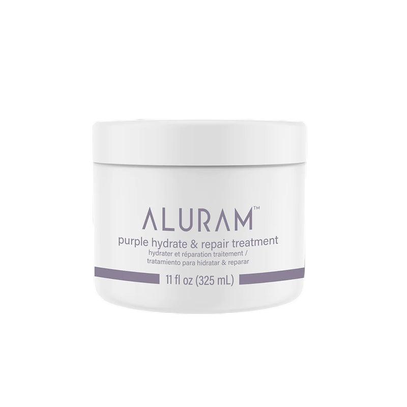 Aluram Purple Hydrate & Repair Treatment 11oz | Available at Suri & Noreen Salon, Tequesta FL