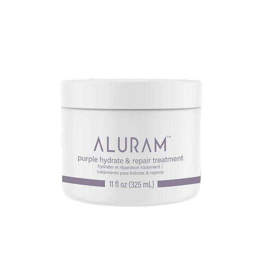 Aluram Purple Hydrate & Repair Treatment 11oz | Available at Suri & Noreen Salon, Tequesta FL