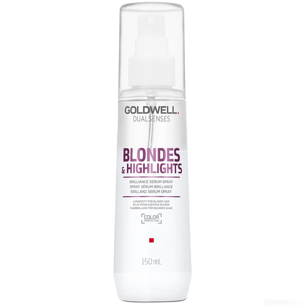 Goldwell DualSenses Blonde & Highlights Brillance Serum Spray 5oz | Available at Suri & Noreen Salon, Tequesta FL
