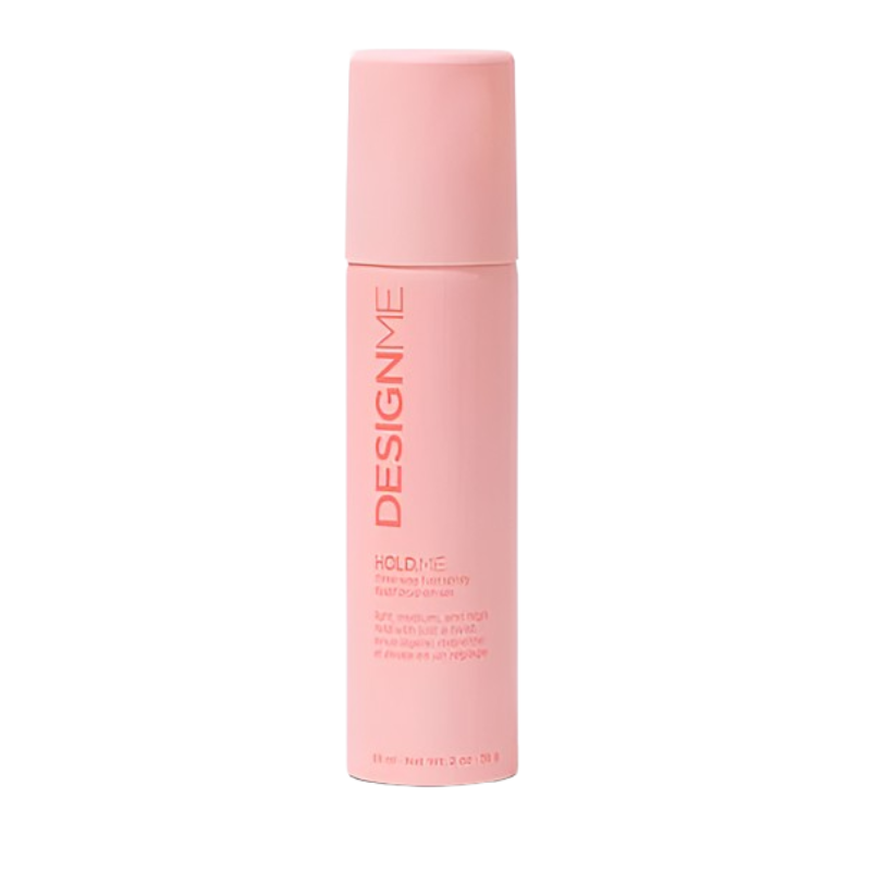 Design.Me Hold.Me Three-Way Hairspray 2oz | Available at Suri & Noreen Salon, Tequesta FL