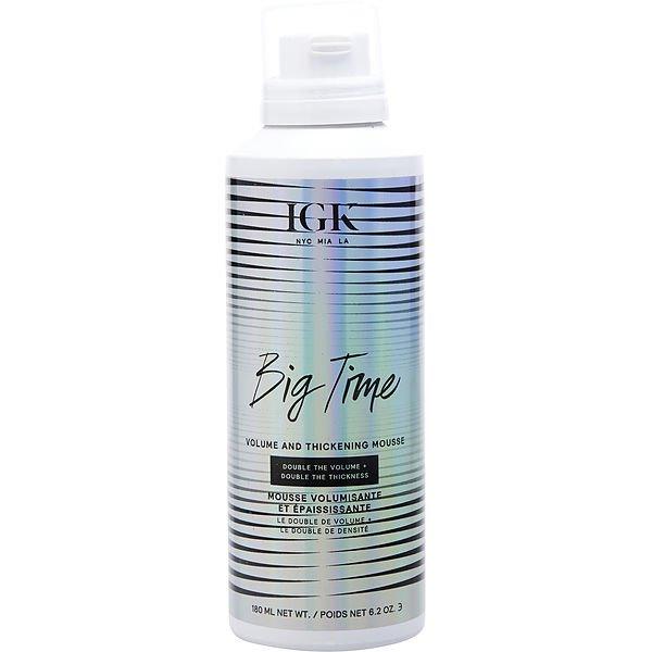 IGK Big Time Volume & Thickening Hair Mousse 6.2oz | Available at Suri & Noreen Salon, Tequesta FL