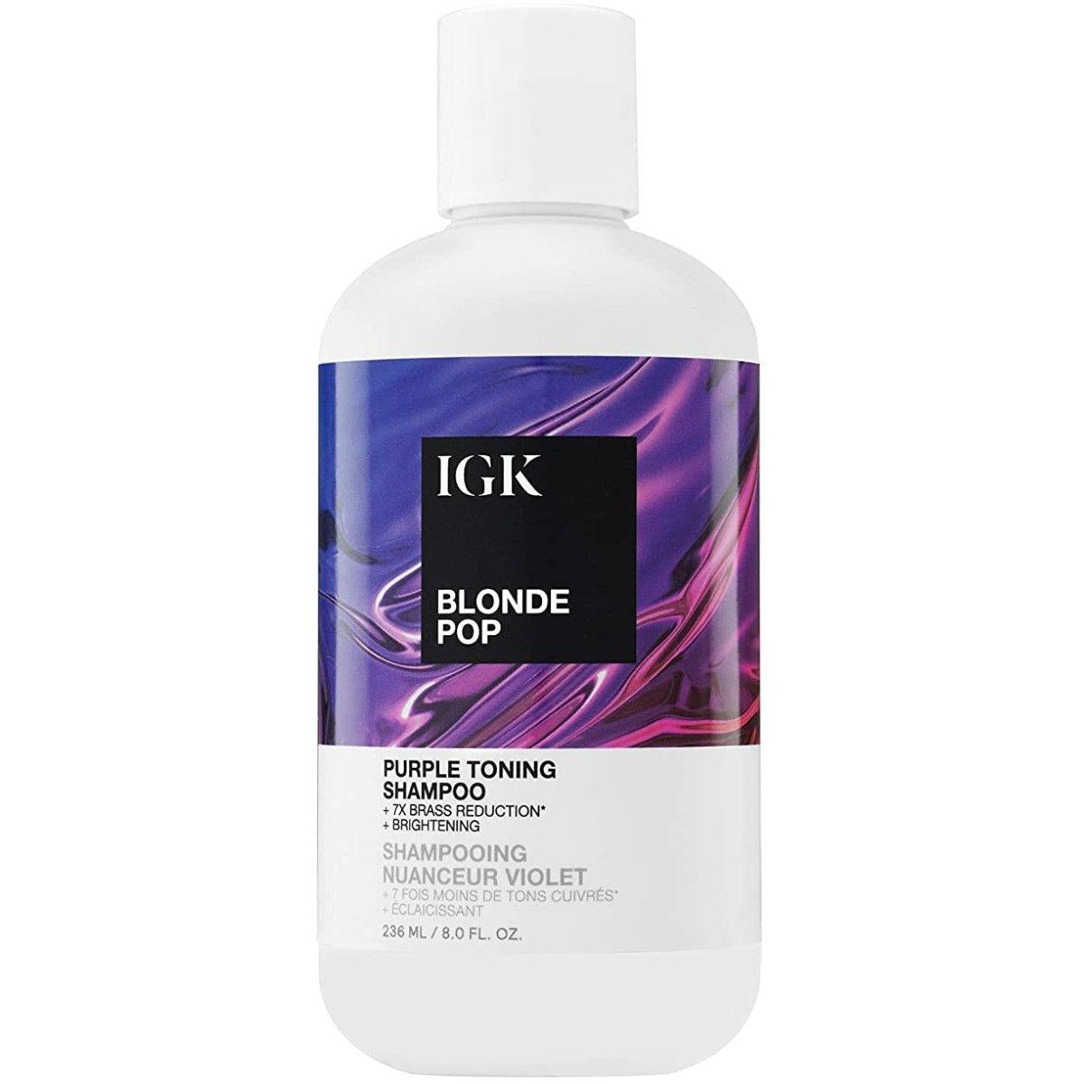 IGK Blonde POP Shampoo 8 oz | Available at Suri & Noreen Salon, Tequesta FL
