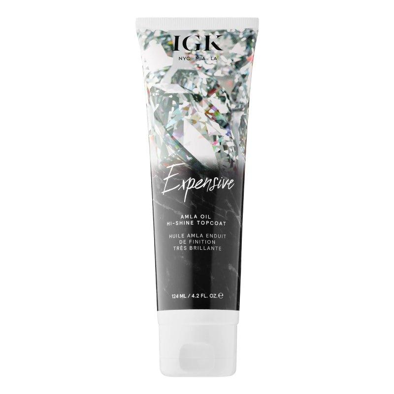 IGK Expensive Amla Oil Hi-Shine Topcoat 4.2 oz | Available at Suri & Noreen Salon, Tequesta FL