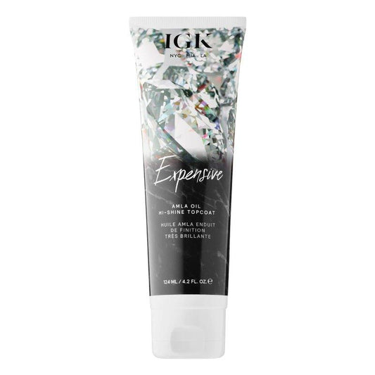 IGK Expensive Amla Oil Hi-Shine Topcoat 4.2 oz | Available at Suri & Noreen Salon, Tequesta FL