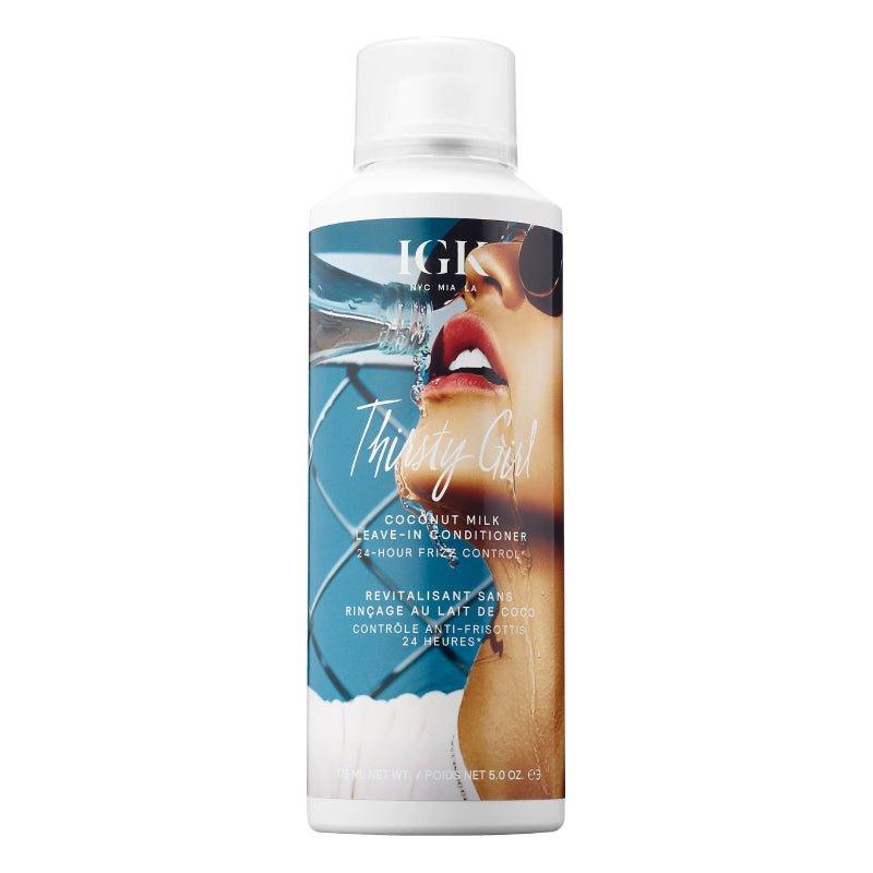 IGK Thirsty Girl Coconut Milk Leave-In Conditioner 5oz | Available at Suri & Noreen Salon, Tequesta FL