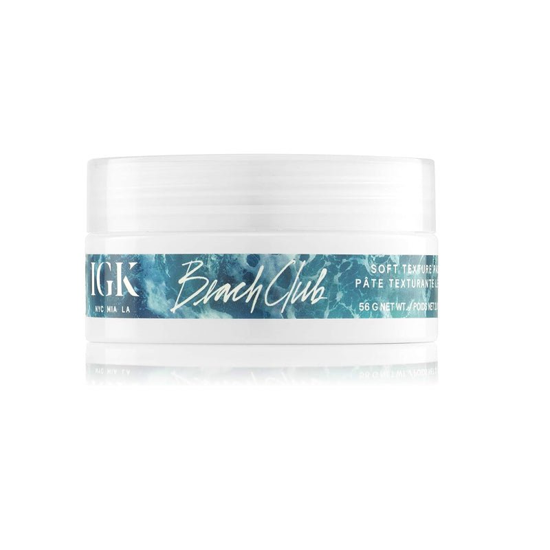 IGK Beach Club Soft Texture Paste 2oz | Available at Suri & Noreen Salon, Tequesta FL