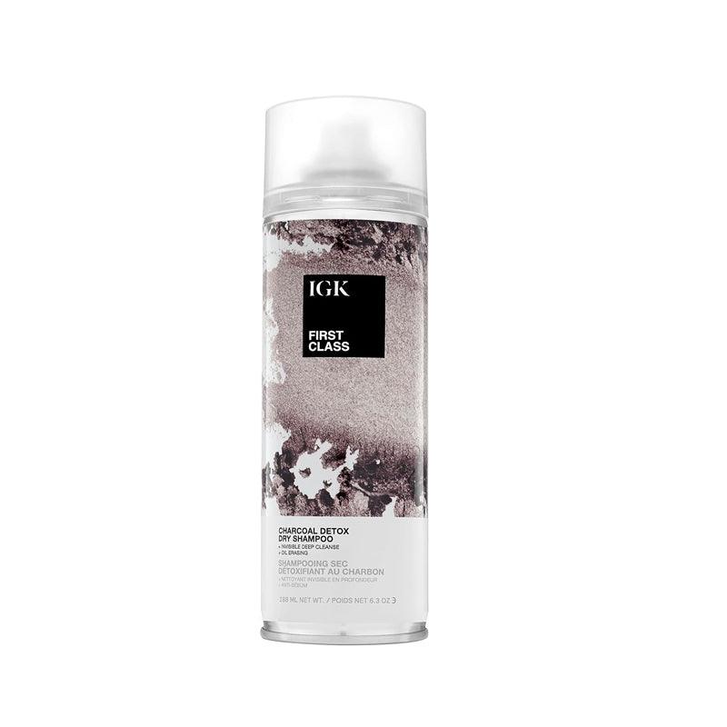 IGK FIRST CLASS Charcoal Detox Dry Shampoo 6.3oz | Available at Suri & Noreen Salon, Tequesta FL