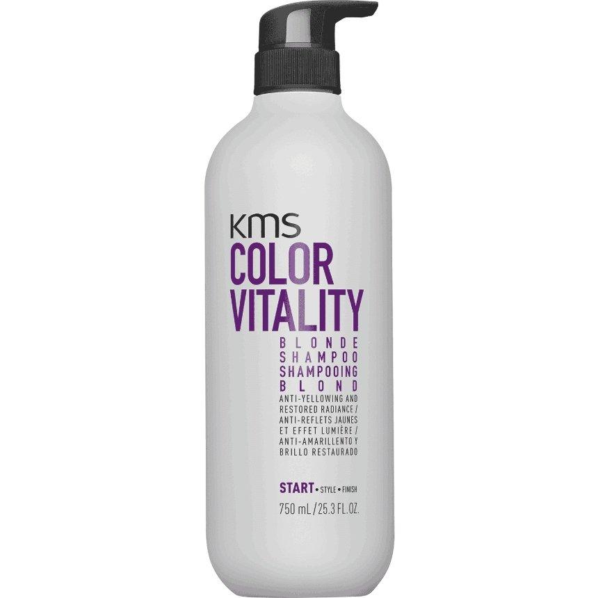 KMS ColorVitality Blonde Shampoo 750ml/25.3oz | Available at Suri & Noreen Salon, Tequesta FL