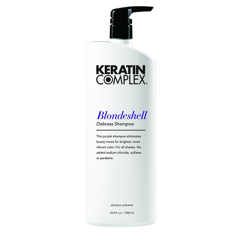 Keratin Complex Blondeshell Shampoo | Available at Suri & Noreen Salon, Tequesta FL