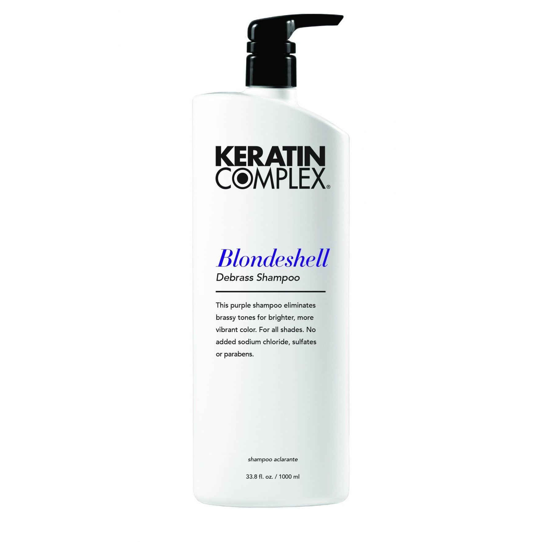 Keratin Complex Blondeshell Shampoo | Available at Suri & Noreen Salon, Tequesta FL