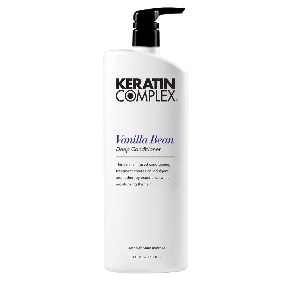 Keratin Complex Vanilla Bean Deep Conditioner | Available at Suri & Noreen Salon, Tequesta FL