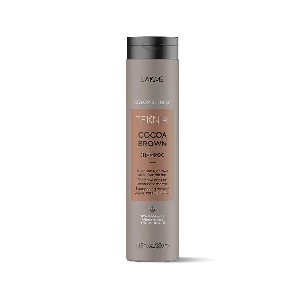Lakme Teknia Cocoa Brown Refresh Shampoo 10.1oz | Available at Suri & Noreen Salon, Tequesta FL