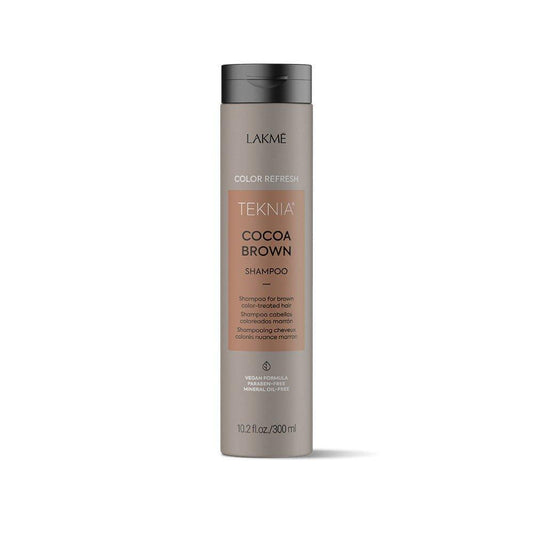 Lakme Teknia Cocoa Brown Refresh Shampoo 10.1oz | Available at Suri & Noreen Salon, Tequesta FL