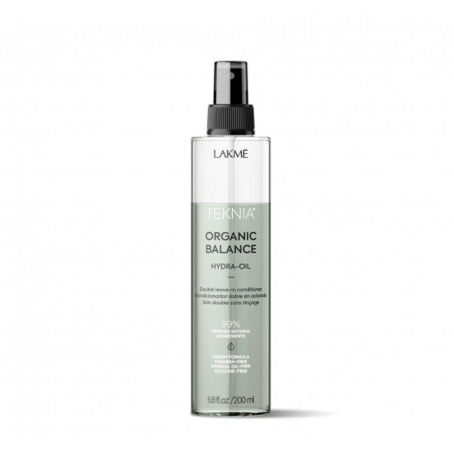 Lakme Teknia Organic Balance Hydra-Oil Spray 6.7oz | Available at Suri & Noreen Salon, Tequesta FL