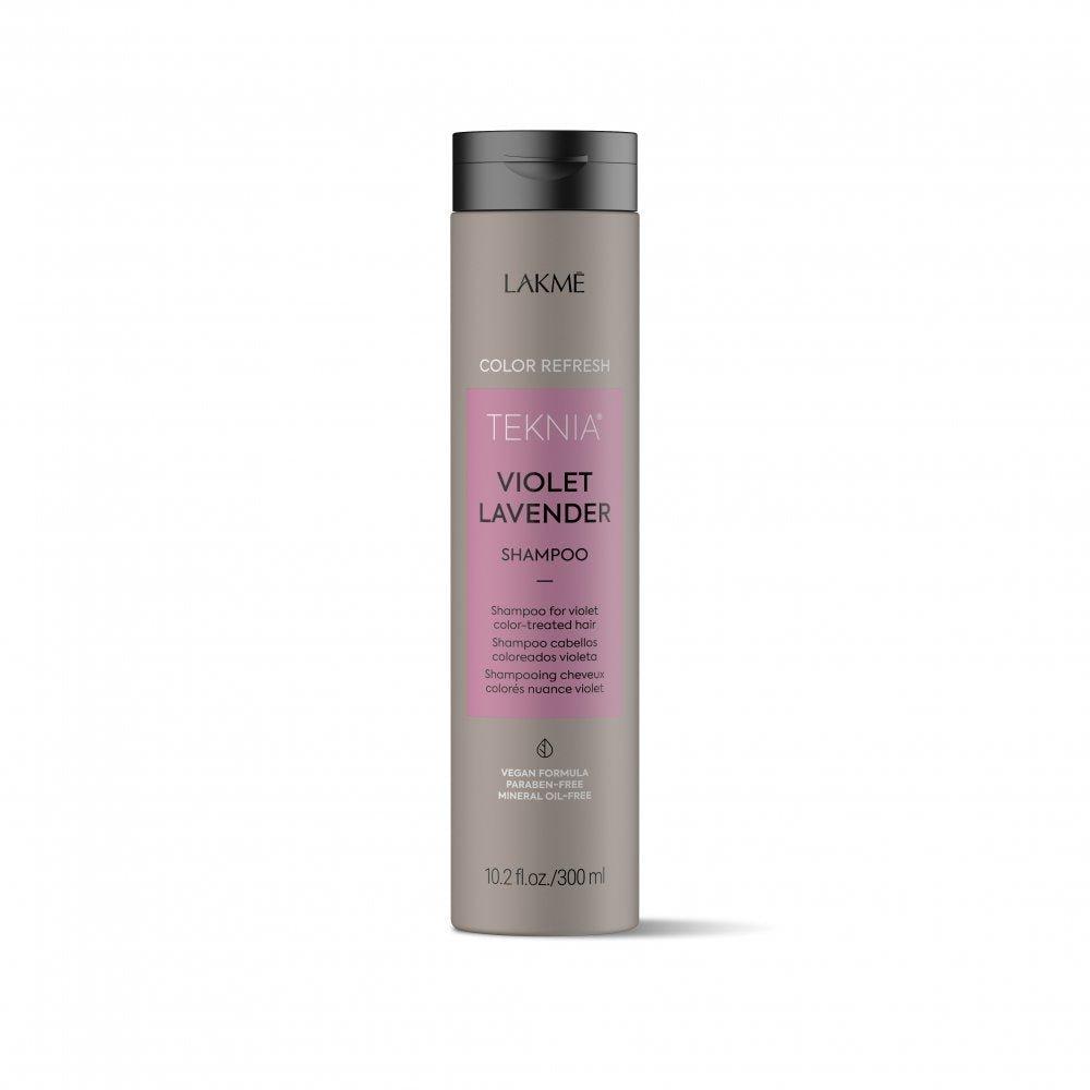 Lakme Teknia Violet Lavender Refresh Shampoo | Available at Suri & Noreen Salon, Tequesta FL