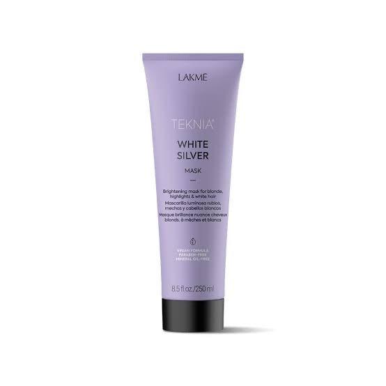 Lakme Teknia White Silver Mask | Suri & Noreen Salon Tequesta FL