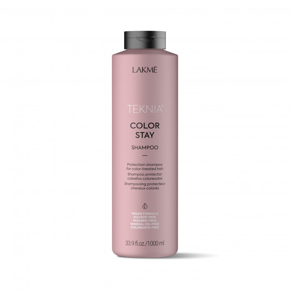 Lakme Teknia Color Stay Shampoo | Available at Suri & Noreen Salon, Tequesta FL