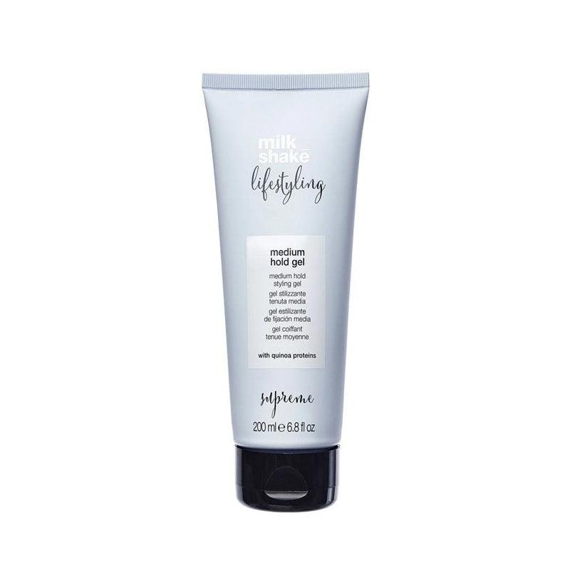 Milk Shake lifestyling medium hold gel 6.8 oz | Available at Suri & Noreen Salon, Tequesta FL