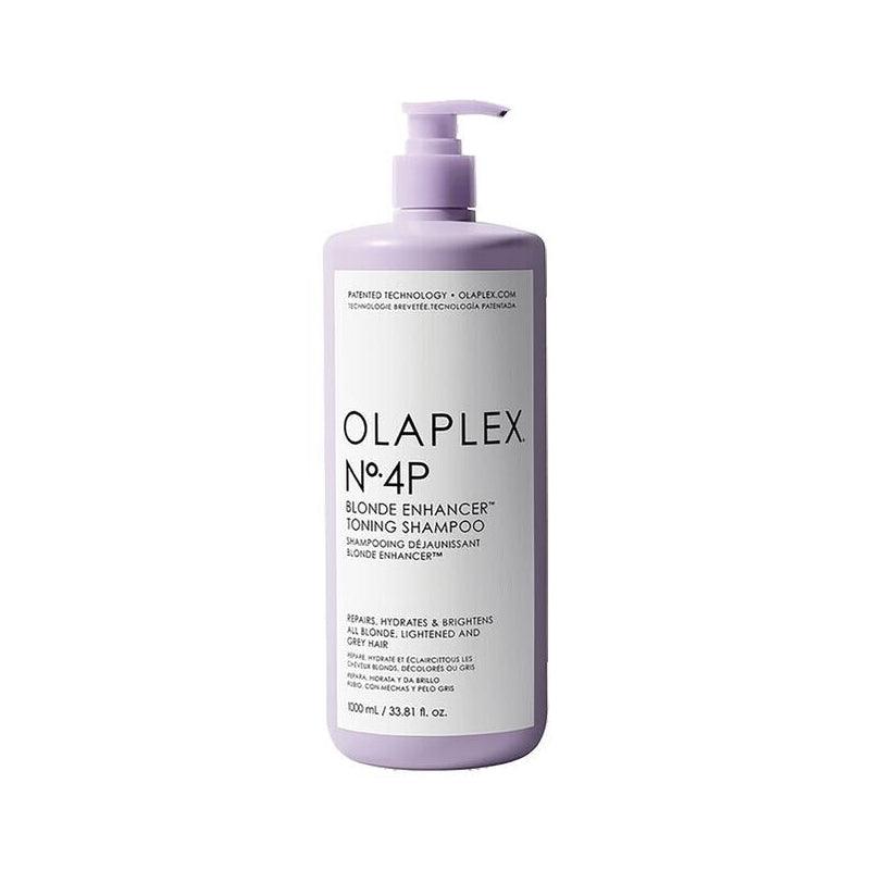 Olaplex No. 4P Blonde Enhancer Toning Shampoo 33.8oz | Available at Suri & Noreen Salon, Tequesta FL
