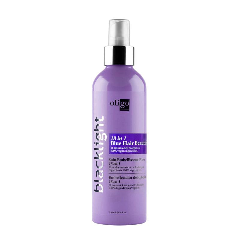 Oligo Blacklight Blue 18-1 Blue Hair Beautifier 8.5oz | Available at Suri & Noreen Salon, Tequesta FL