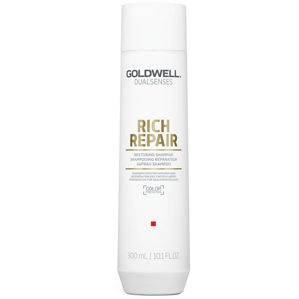 Goldwell DualSenses Rich Repair Restoring Shampoo | Available at Suri & Noreen Salon, Tequesta FL