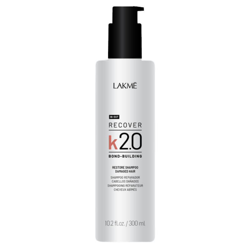 Lakme K 2.0 Restore Shampoo 10.2oz | Available at Suri & Noreen Salon, Tequesta FL