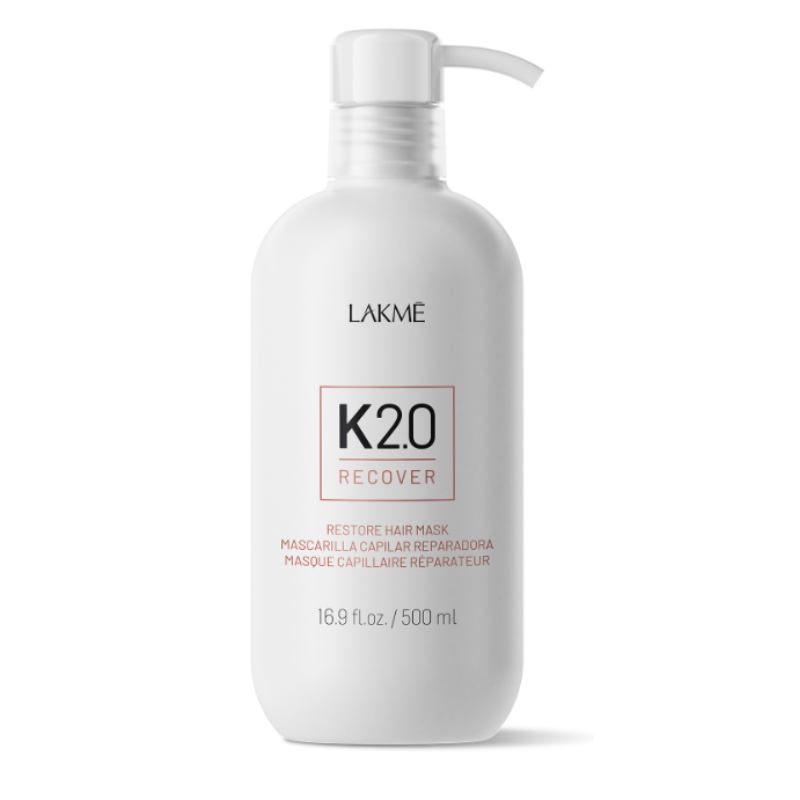 Lakme K 2.0 Recover Restore Hair Mask 16.9oz | Available at Suri & Noreen Salon, Tequesta FL