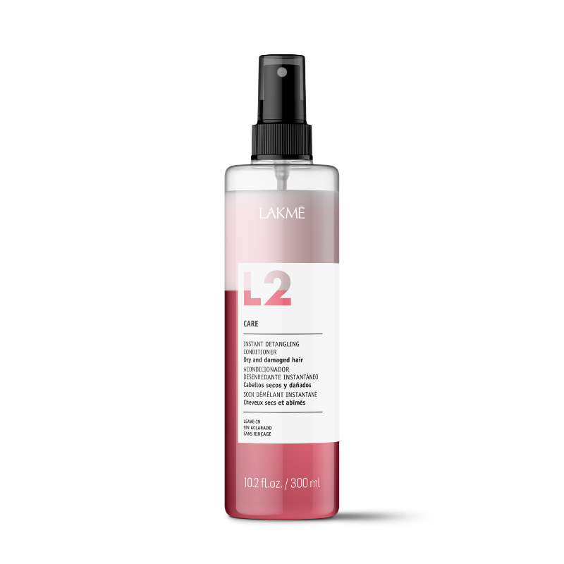 Lakme L2 Instant Detangling Conditioner - Care | Available at Suri & Noreen Salon, Tequesta FL