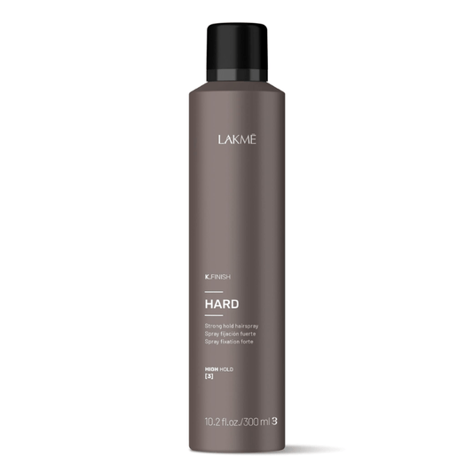 Lakme K Finish Hard Strong Hold Hairspray 10.2oz | Available at Suri & Noreen Salon, Tequesta FL