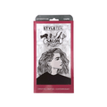 Styletek Solid Black Smooth Cutting Cape 45x60 | Available at Suri & Noreen Salon, Tequesta FL