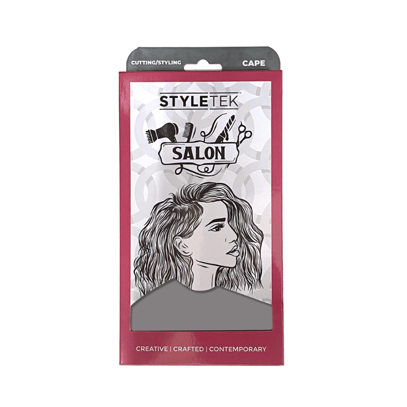 Styletek Solid Gray Cape 45x6 | Available at Suri & Noreen Salon, Tequesta FL
