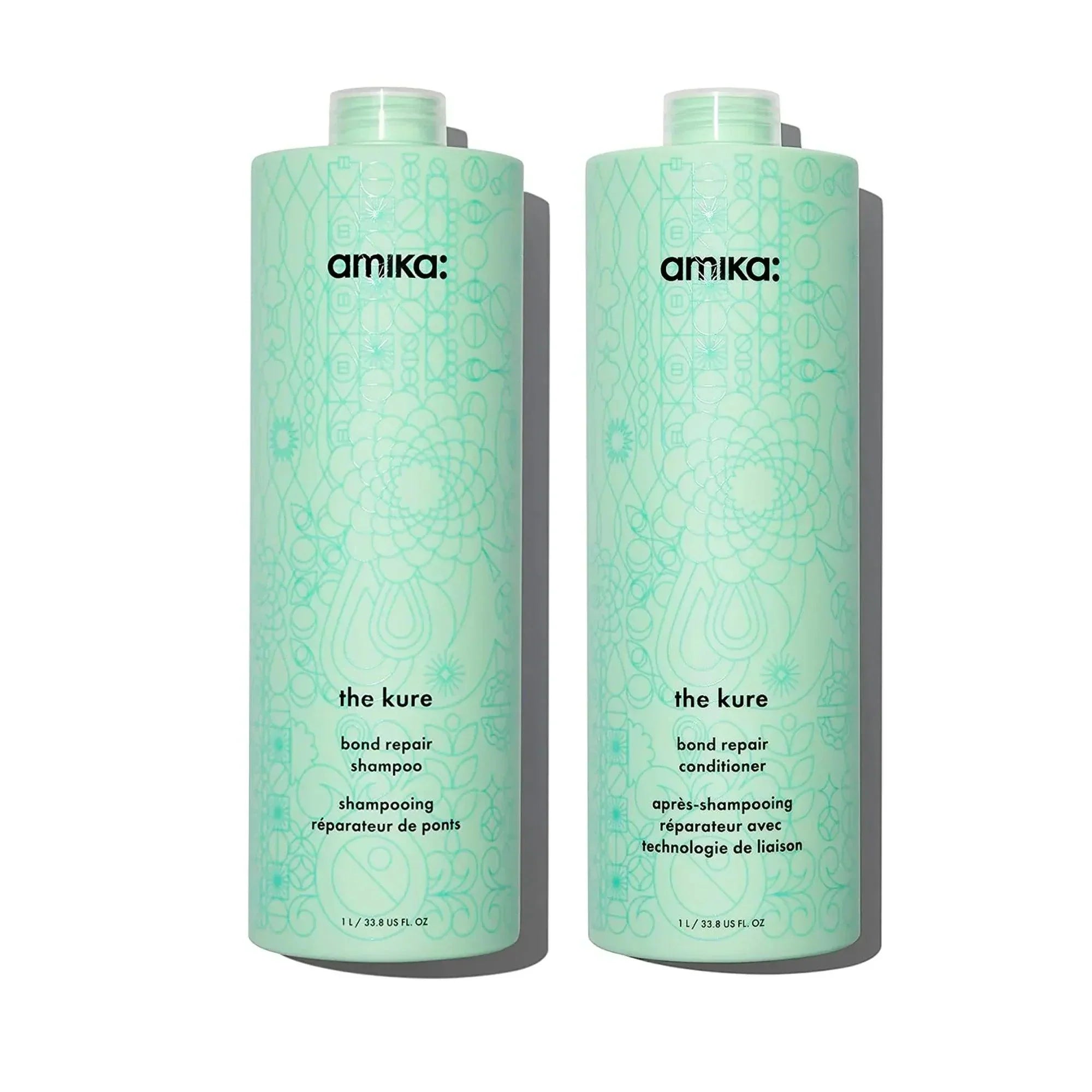 Amika The Kure Bond Repair Shampoo | Available at Suri & Noreen Salon, Tequesta FL