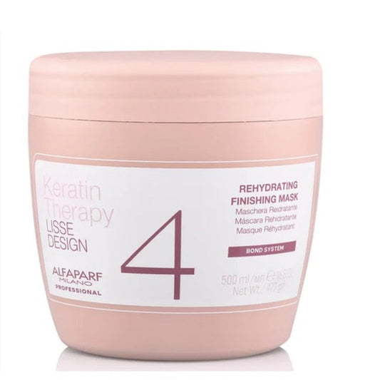 Alfaparf Milano Lisse Design Keratin Therapy Rehydrating Mask 17.63 oz - Alfaparf Milano | Available at Suri & Noreen Salon, Tequesta, FL